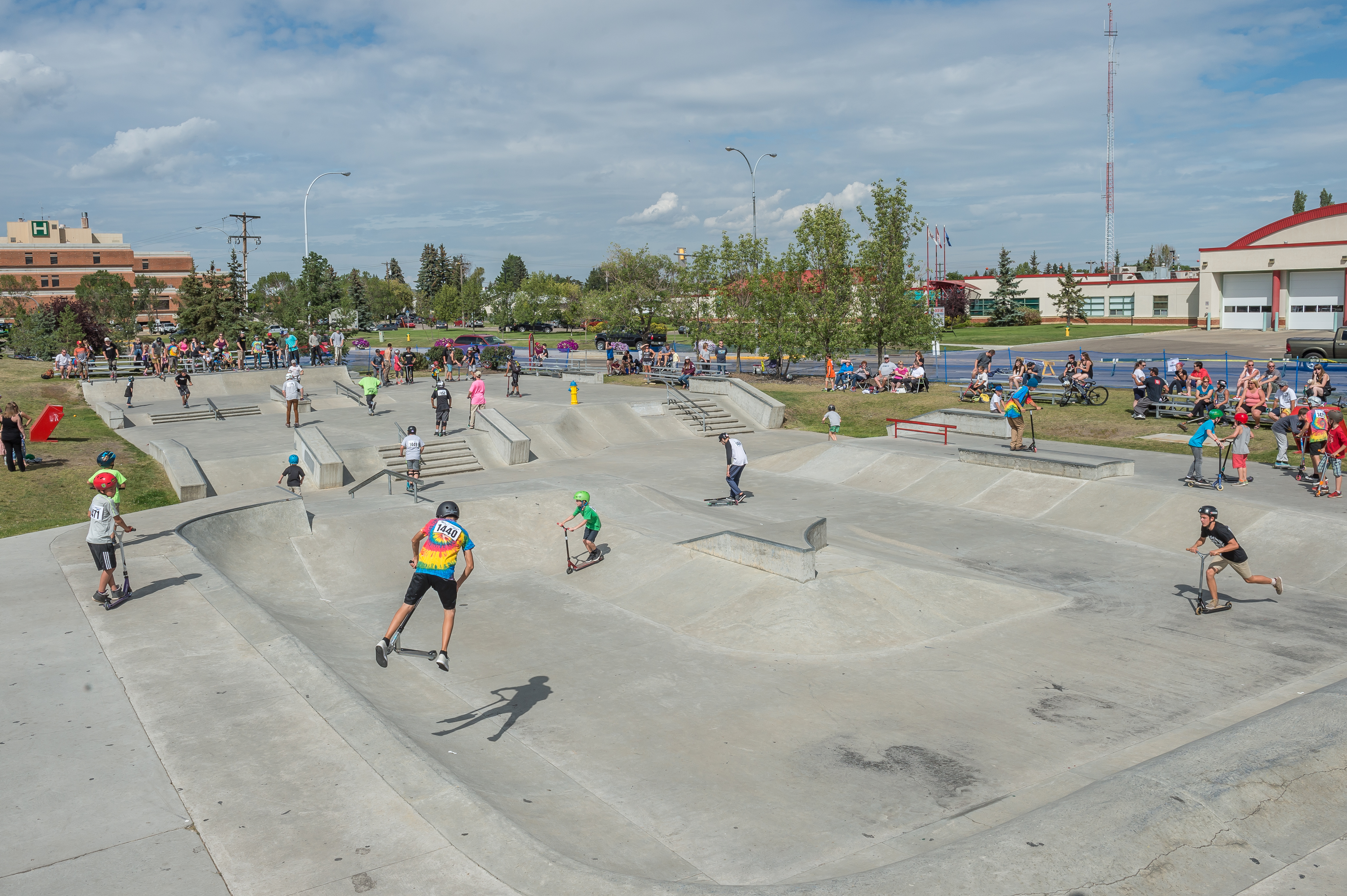 Leduc Skate Park City Of Leducskateboard Rollberblade Park